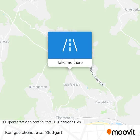 Карта Königseichenstraße