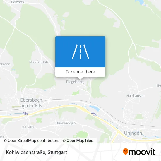 Карта Kohlwiesenstraße