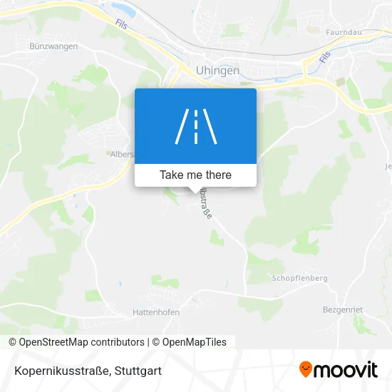 Карта Kopernikusstraße