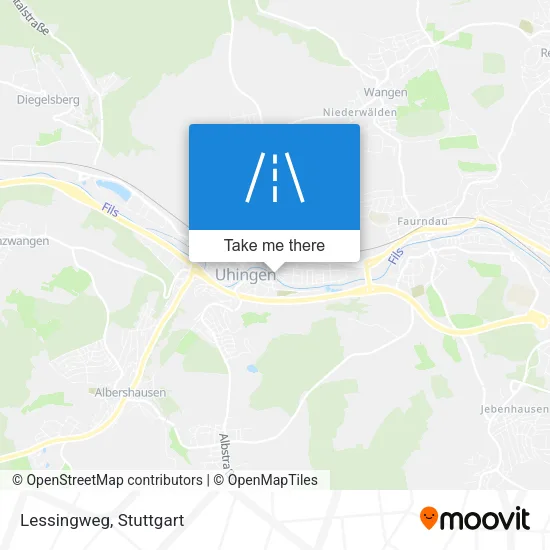 Карта Lessingweg