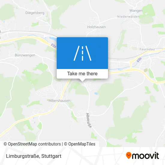 Карта Limburgstraße