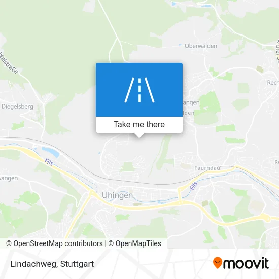Карта Lindachweg