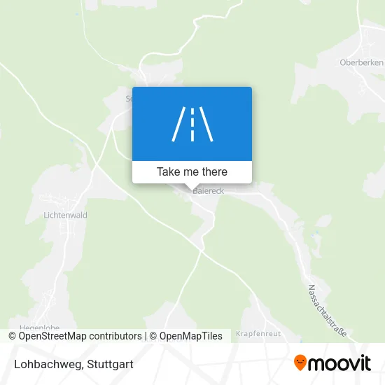 Карта Lohbachweg