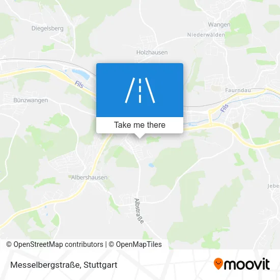 Карта Messelbergstraße