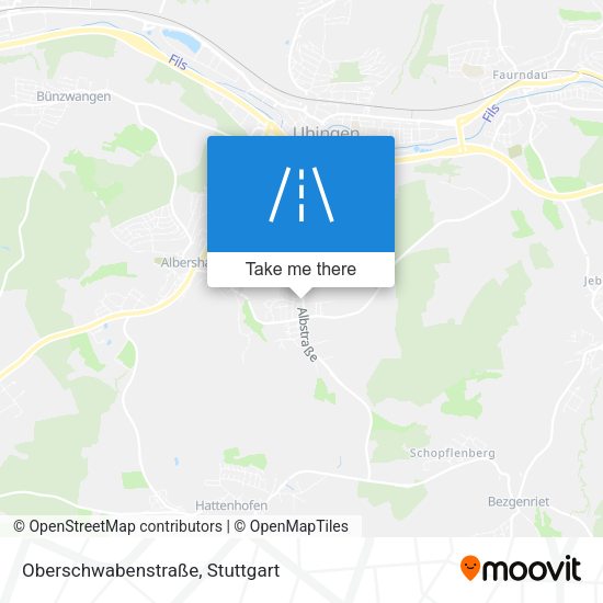Oberschwabenstraße map