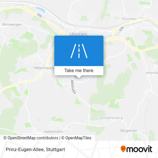 Prinz-Eugen-Allee map