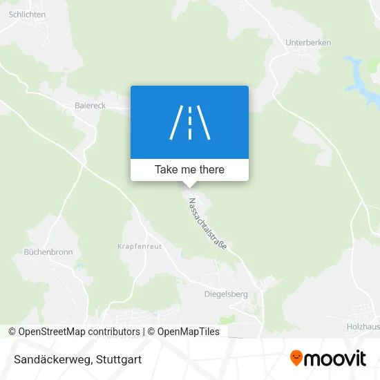 Карта Sandäckerweg