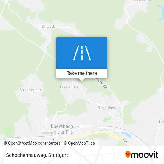 Карта Schochenhauweg