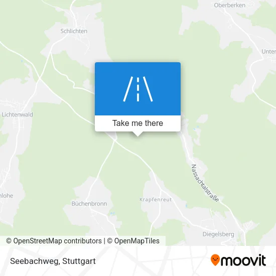 Карта Seebachweg