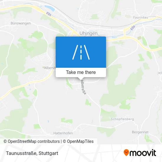 Карта Taunusstraße