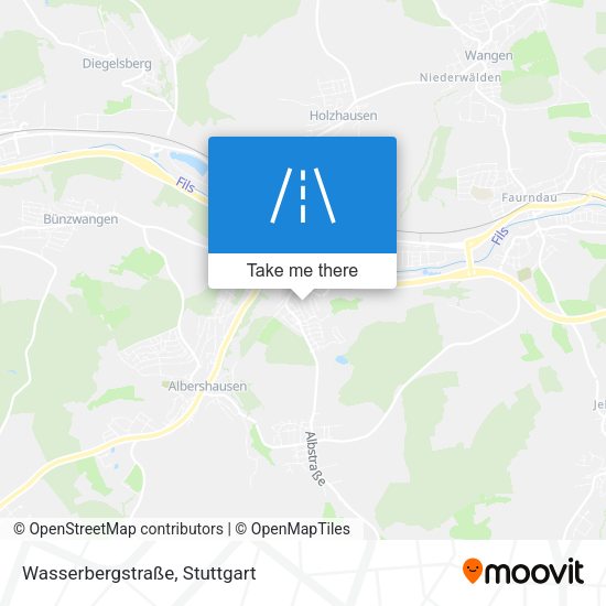Wasserbergstraße map