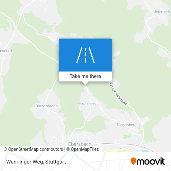 Карта Wenninger Weg