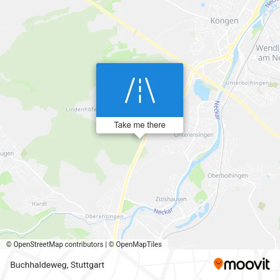 Карта Buchhaldeweg