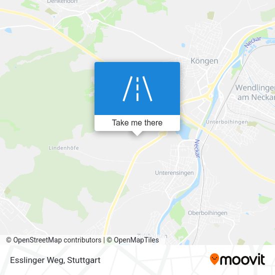 Карта Esslinger Weg