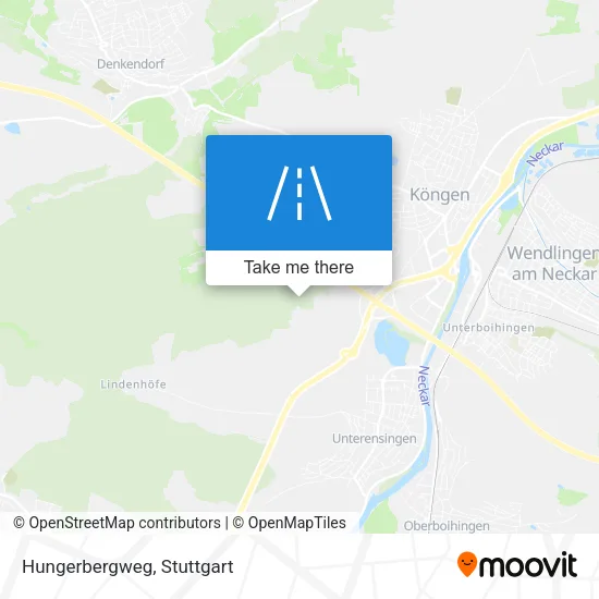 Карта Hungerbergweg