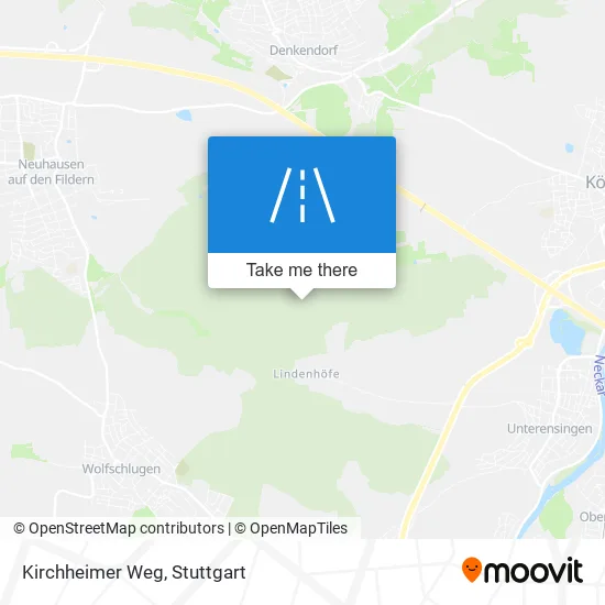 Карта Kirchheimer Weg