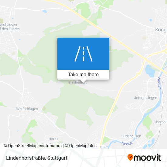 Lindenhofsträßle map