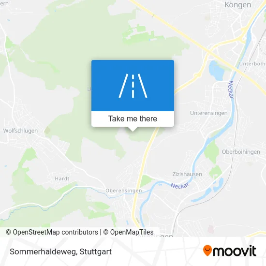 Карта Sommerhaldeweg