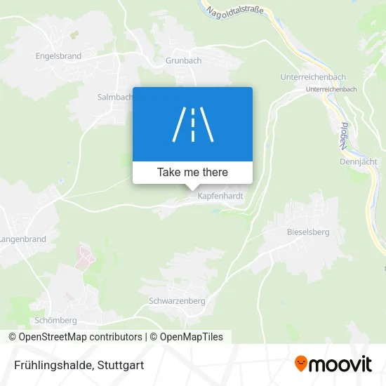 Карта Frühlingshalde