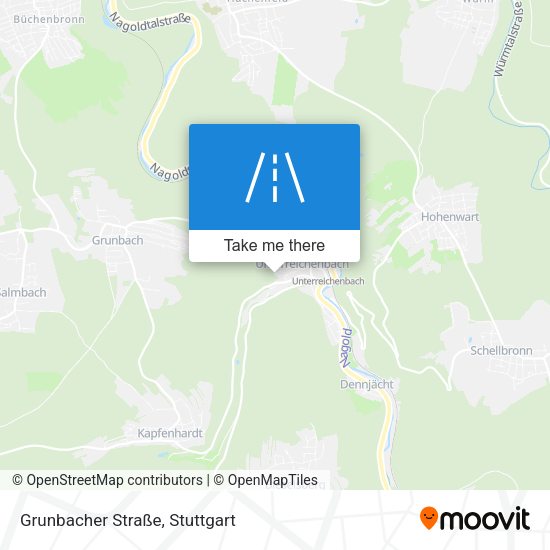 Grunbacher Straße map