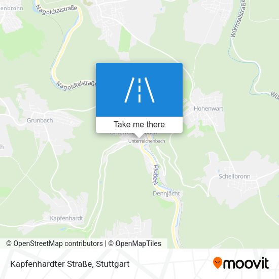 Kapfenhardter Straße map