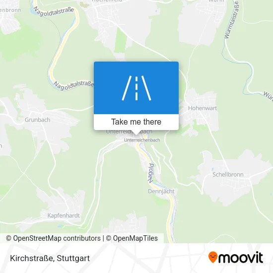 Карта Kirchstraße