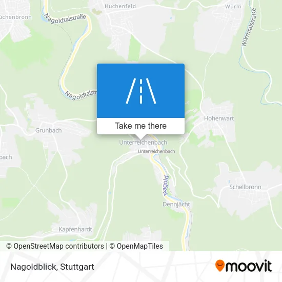 Карта Nagoldblick
