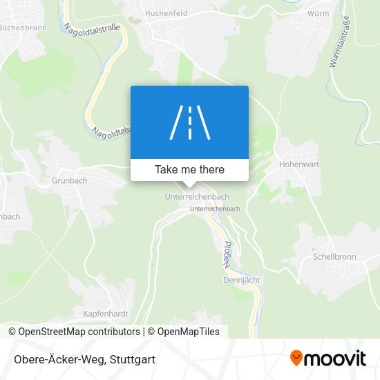 Obere-Äcker-Weg map