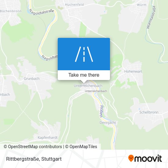 Rittbergstraße map