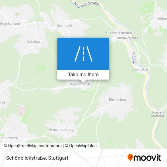 Schönblickstraße map