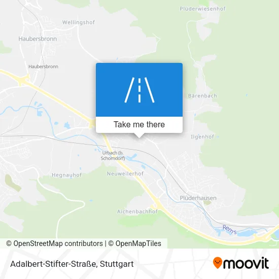 Карта Adalbert-Stifter-Straße