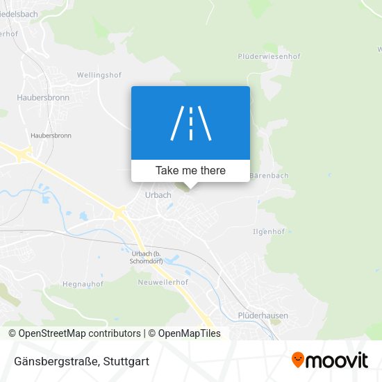 Gänsbergstraße map