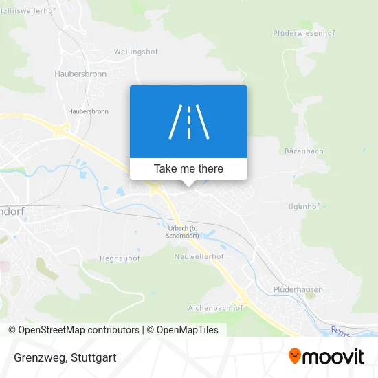 Grenzweg map