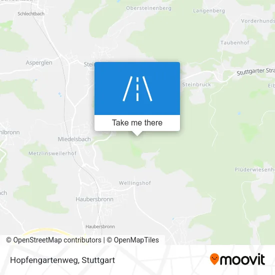 Карта Hopfengartenweg