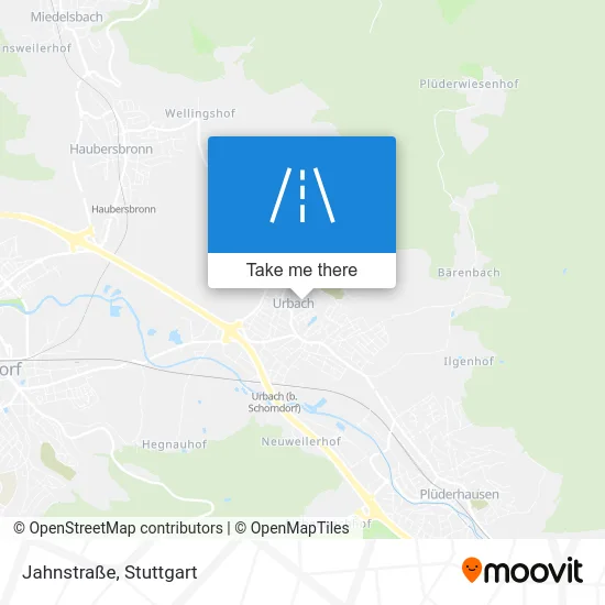 Карта Jahnstraße