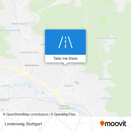 Карта Lindenweg