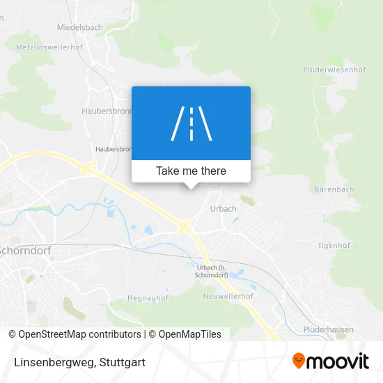 Карта Linsenbergweg