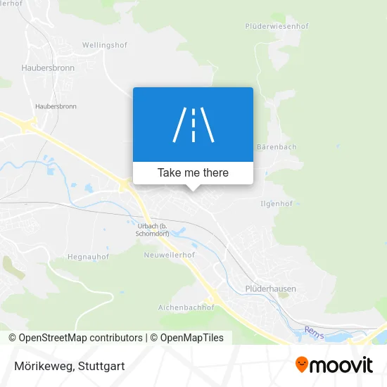 Карта Mörikeweg