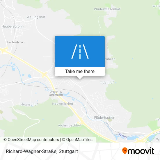Карта Richard-Wagner-Straße