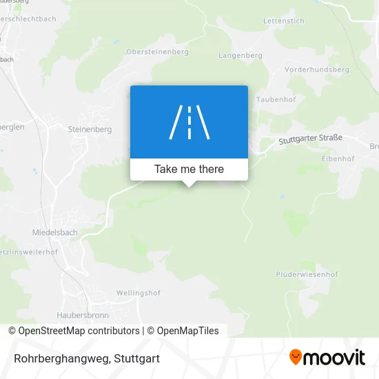 Rohrberghangweg map