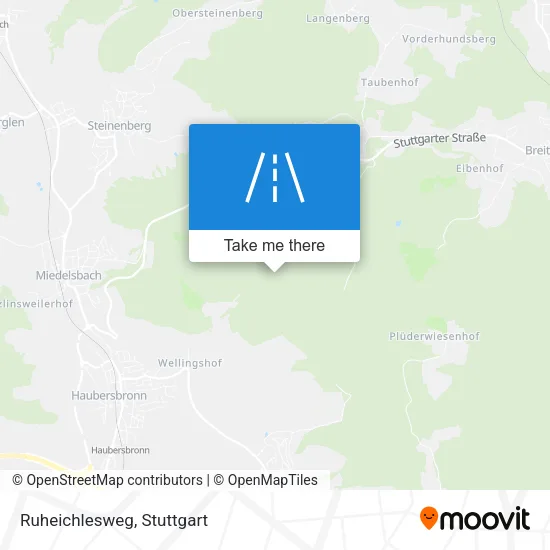 Карта Ruheichlesweg