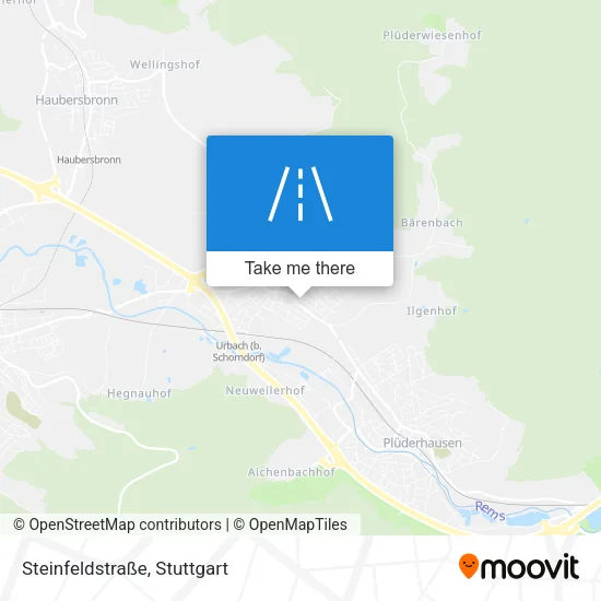 Карта Steinfeldstraße