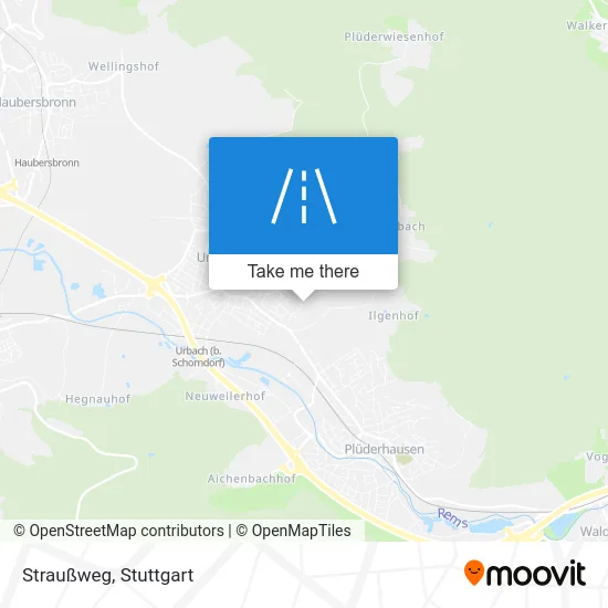 Карта Straußweg