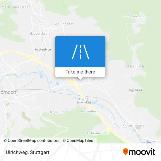 Карта Ulrichweg
