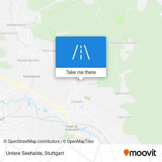 Карта Untere Seehalde