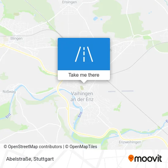 Карта Abelstraße