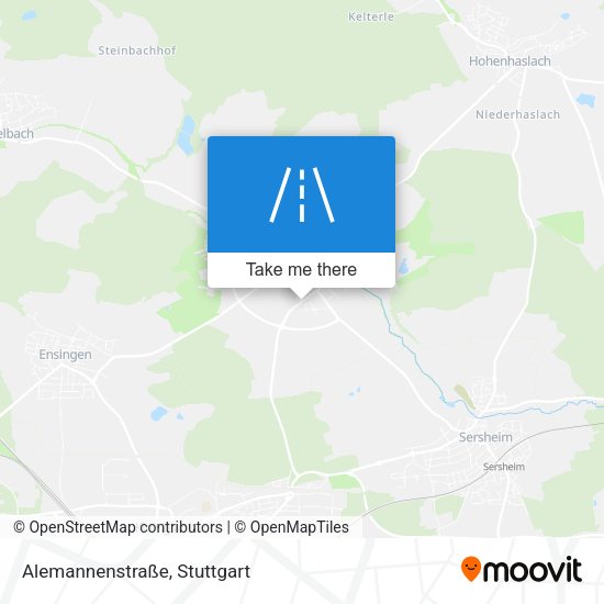 Alemannenstraße map