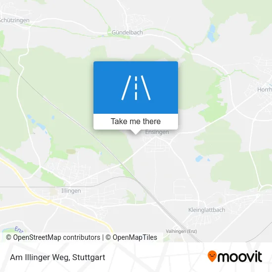 Карта Am Illinger Weg