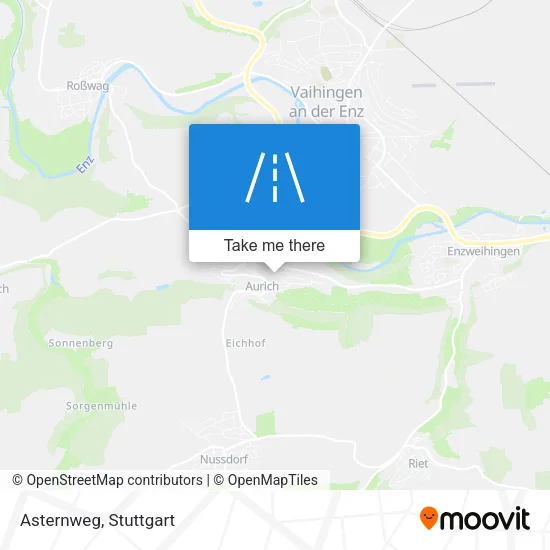 Карта Asternweg