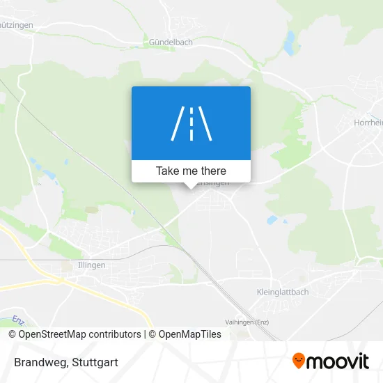 Brandweg map